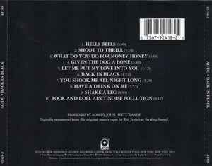 AC/DC : Back In Black (CD, Album, RE, RM, Spe)