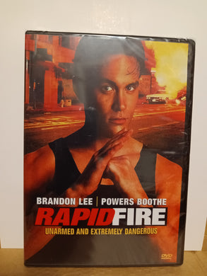 Rapid Fire DVD Brandon Lee Powers Boothe 1992