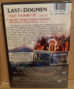 The Last of the Dogmen DVD Tom Berenger Barbara Hershey 1995