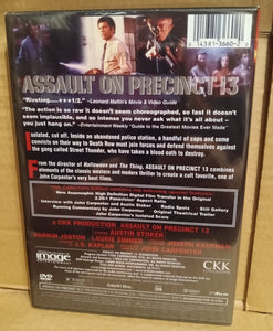 Assault On Precinct 13 DVD 1976 John Carpenter Original