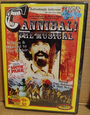Cannibal The Musical DVD Trey Parker Matt Stone
