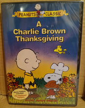 Load image into Gallery viewer, A Charlie Brown Thanksgiving  DVD Charles M Schulz PEANUTS