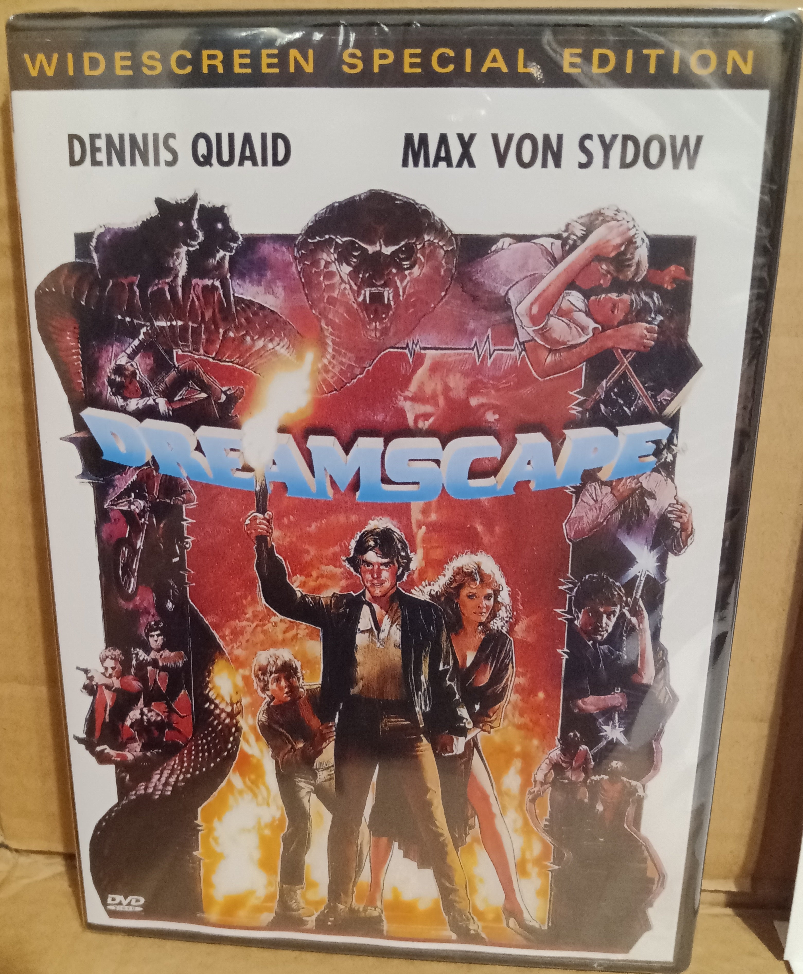 Dreamscape DVD 1984 Dennis Quaid – Media Mania of Stockbridge