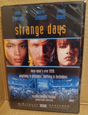 Strange Days  DVD  Ralph Fiennes Angela Bassett Juliet Lewis