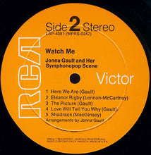 Load image into Gallery viewer, Jonna Gault And Her Symphonopop Scene : Watch Me (LP, Album)