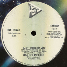 Load image into Gallery viewer, Dante&#39;s Inferno : Ain&#39;t Misbehavin&#39; (12&quot;, Single)