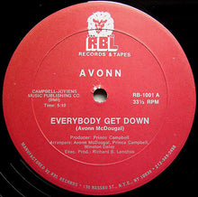 Load image into Gallery viewer, Avonn : Everybody Get Down (12&quot;)