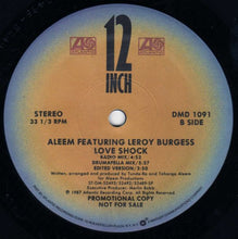 Load image into Gallery viewer, Aleem Featuring Leroy Burgess : Love Shock (12&quot;, Single, Promo)
