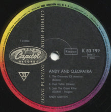 Load image into Gallery viewer, Andy Griffith : Andy And Cleopatra (LP, Album, Mono)