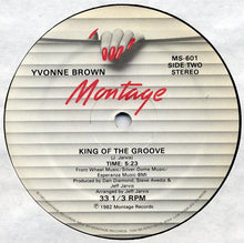Load image into Gallery viewer, Yvonne Brown : Goin&#39; Down / King Of The Groove (12&quot;)