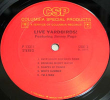 Load image into Gallery viewer, The Yardbirds Featuring Jimmy Page : Live Yardbirds!  (LP, Album, RE)