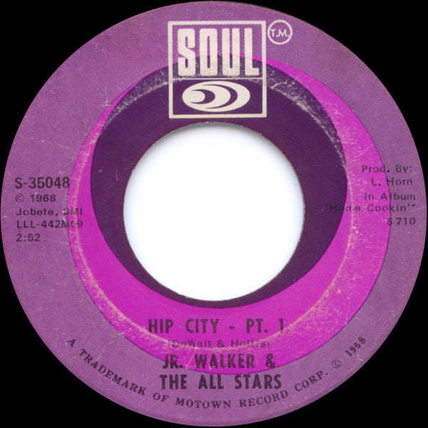 Junior Walker & The All Stars : Hip City (7