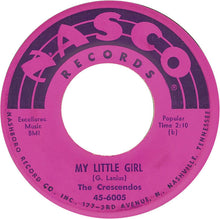 Load image into Gallery viewer, The Crescendos : Oh Julie / My Little Girl (7", Single)