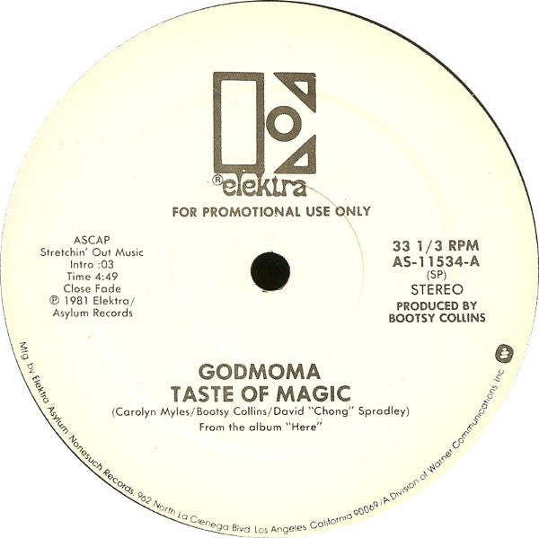 Godmoma : Taste Of Magic / Spice (Too Nice) (12