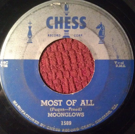 The Moonglows : She's Gone / Most Of All (7