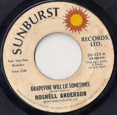 Roshell Anderson : Grapevine Will Lie Sometimes (7