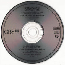 Load image into Gallery viewer, Bob Dylan : Bob Dylan&#39;s Greatest Hits (CD, Comp, RE)