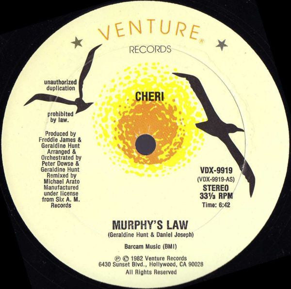Cheri : Murphy's Law (12