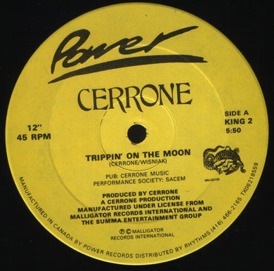Cerrone : Trippin' On The Moon / Give Me Love (12