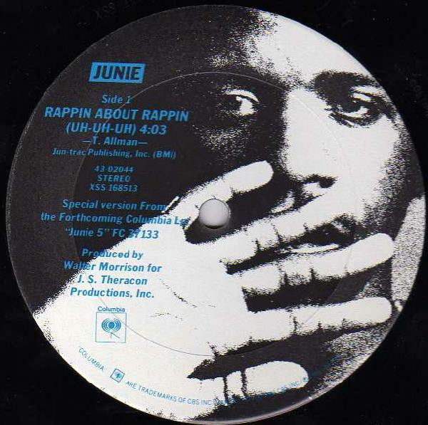 Junie Morrison : Rappin About Rappin (Uh-Uh-Uh) / Victim Of Love (12