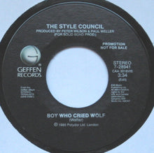 Load image into Gallery viewer, The Style Council : Boy Who Cried Wolf (7", Promo, Styrene)