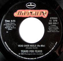 Load image into Gallery viewer, Tears For Fears : Head Over Heels (7", Single, Styrene, Bes)