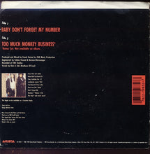 Load image into Gallery viewer, Milli Vanilli : Baby Don't Forget My Number (7", Single)