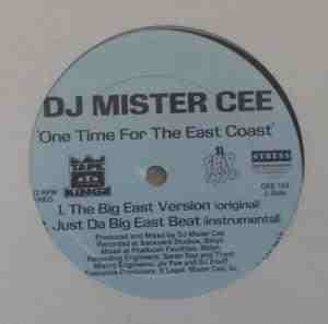 Mister Cee : One Time For The East Coast / Getta Grip Muthaphuckas (12
