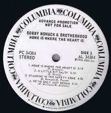 Load image into Gallery viewer, Bobby Womack : Home Is Where The Heart Is (LP, Album, Promo)