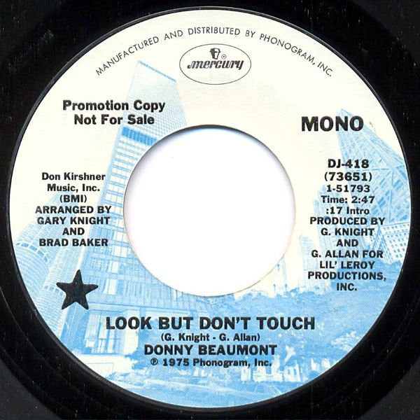 Donny Beaumont : Look But Don't Touch (7