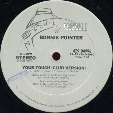 Bonnie Pointer : Your Touch (12