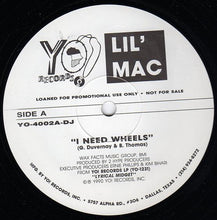 Load image into Gallery viewer, Mac (2) : I Need Wheels / Disco Jam (12&quot;, Promo)
