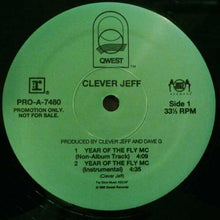 Load image into Gallery viewer, Clever Jeff : Year Of The Fly MC (12&quot;, Promo)