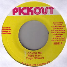 Load image into Gallery viewer, Ninjaman / Tinga Stewart : Cover Me (7", RP)