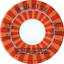 Load image into Gallery viewer, Ecstasy, Passion &amp; Pain : I Wouldn&#39;t Give You Up / Don&#39;t Burn Your Bridges Behind You (7&quot;, Single)