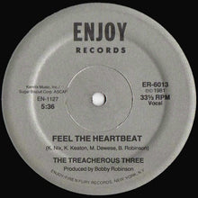 Load image into Gallery viewer, Treacherous Three : Feel The Heartbeat (12&quot;)