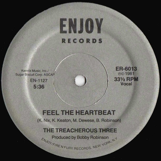 Treacherous Three : Feel The Heartbeat (12