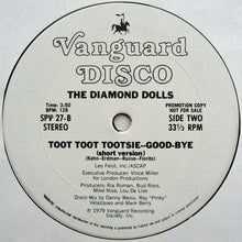Load image into Gallery viewer, The Diamond Dolls : Toot Toot Tootsie--Good-Bye (12&quot;, Single, Promo)