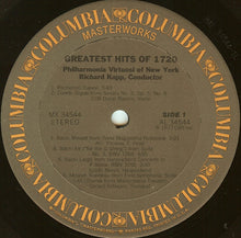 Load image into Gallery viewer, New York Philharmonia Virtuosi, Richard Kapp : Greatest Hits Of 1720 (LP)