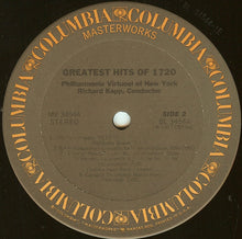 Load image into Gallery viewer, New York Philharmonia Virtuosi, Richard Kapp : Greatest Hits Of 1720 (LP)