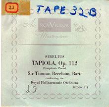Load image into Gallery viewer, The Royal Philharmonic Orchestra : Tapiola, Op. 112 (Symphonic Poem) (2x7", Red)