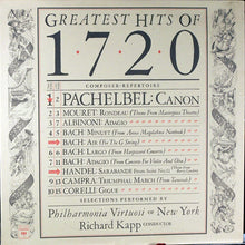 Load image into Gallery viewer, New York Philharmonia Virtuosi, Richard Kapp : Greatest Hits Of 1720 (LP)
