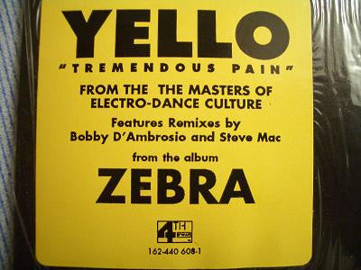 Yello : Tremendous Pain (12