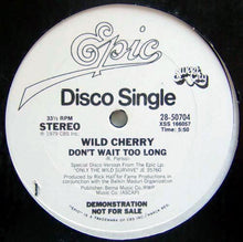 Load image into Gallery viewer, Wild Cherry : Try A Piece Of My Love / Don&#39;t Wait Too Long (12&quot;, Promo)