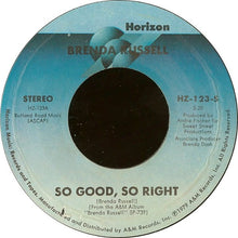 Load image into Gallery viewer, Brenda Russell (2) : So Good, So Right (7&quot;, Single)