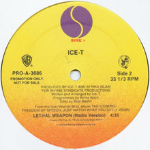 Load image into Gallery viewer, Ice-T : Lethal Weapon (12&quot;, Promo)