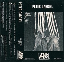 Load image into Gallery viewer, Peter Gabriel : Peter Gabriel (Cass, Album)