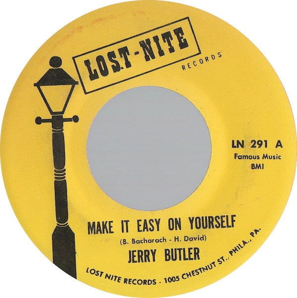 Jerry Butler : Make It Easy On Yourself / It's Too Late (7