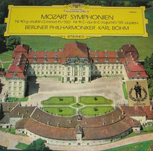 Load image into Gallery viewer, Wolfgang Amadeus Mozart - Berliner Philharmoniker · Karl Böhm : Symphonien Nr. 40 G-Moll (In G Minor) Nr. 41 Jupiter (LP, Gat)