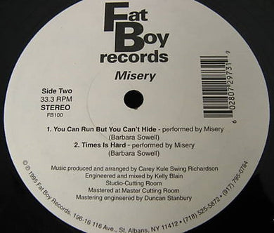 Misery (12) : You Can Run But You Can't Hide (12